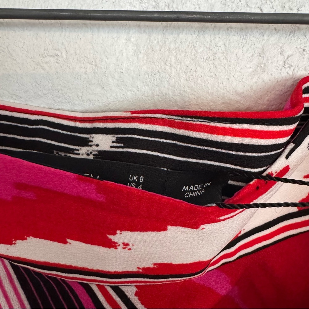 π Karen Millen Abstract Print Midi Skirt β NWT (Size 4 US / 8 UK) $90 - Picture 6 of 12